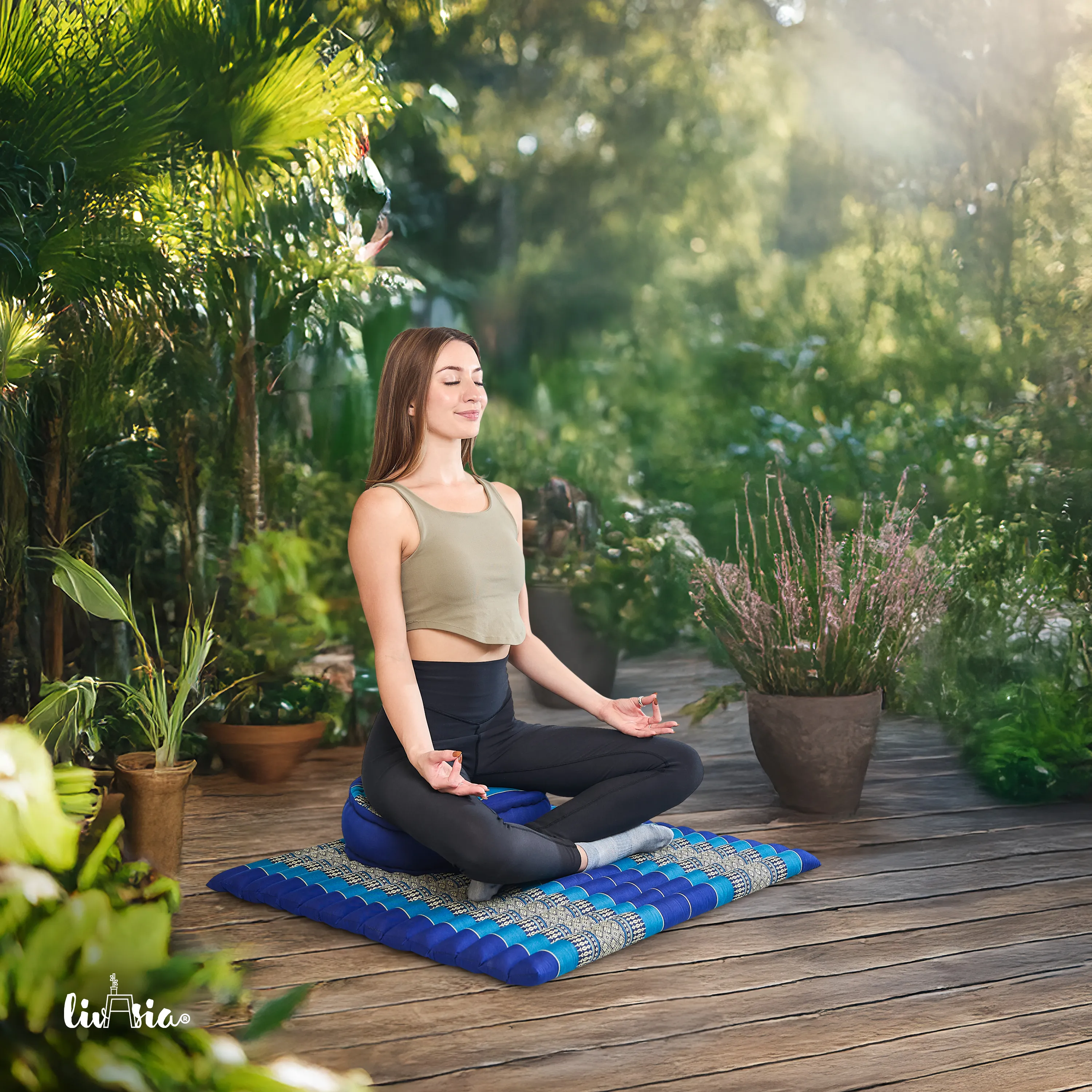 Kapok meditatiekussen set XL