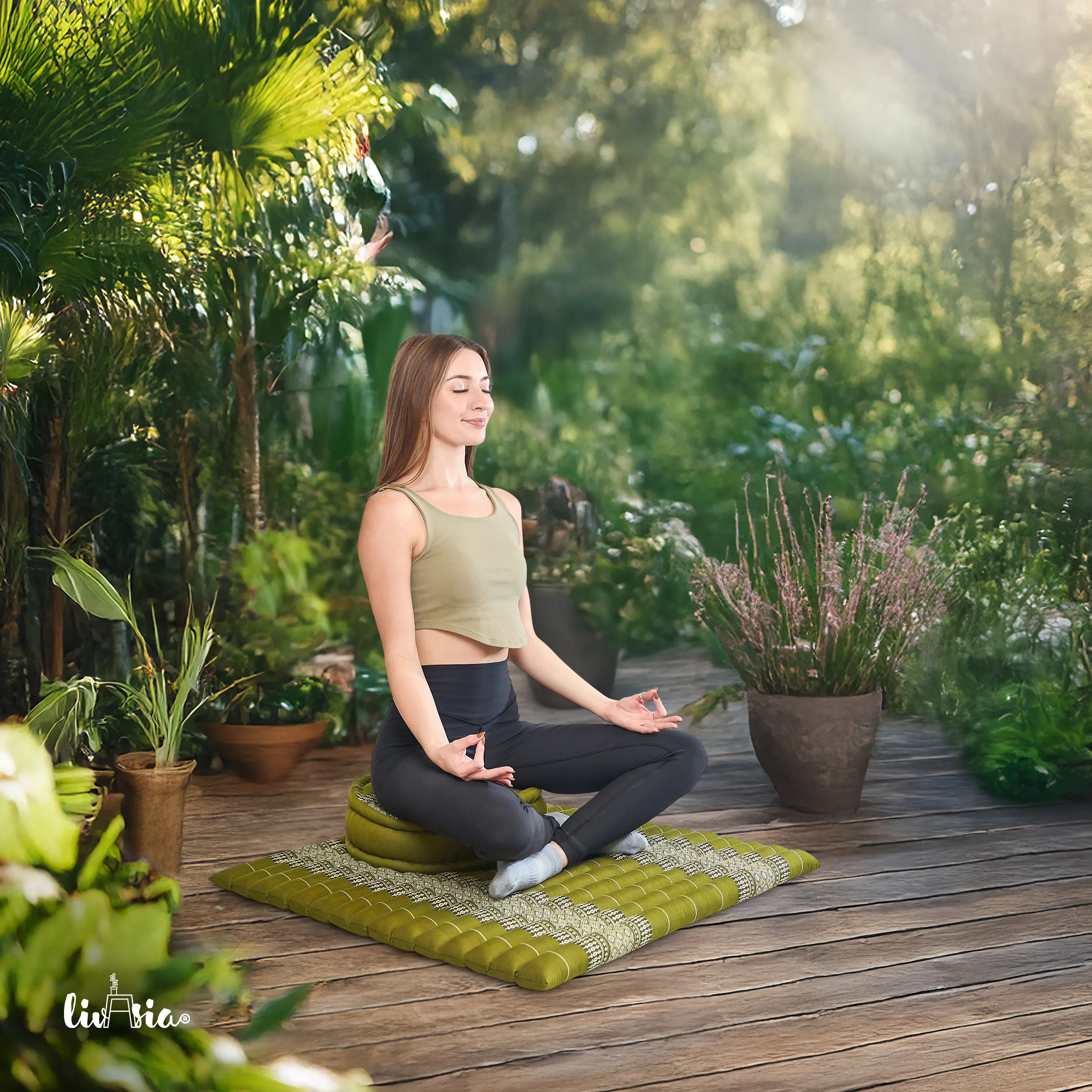 Kapok meditatiekussen set XL