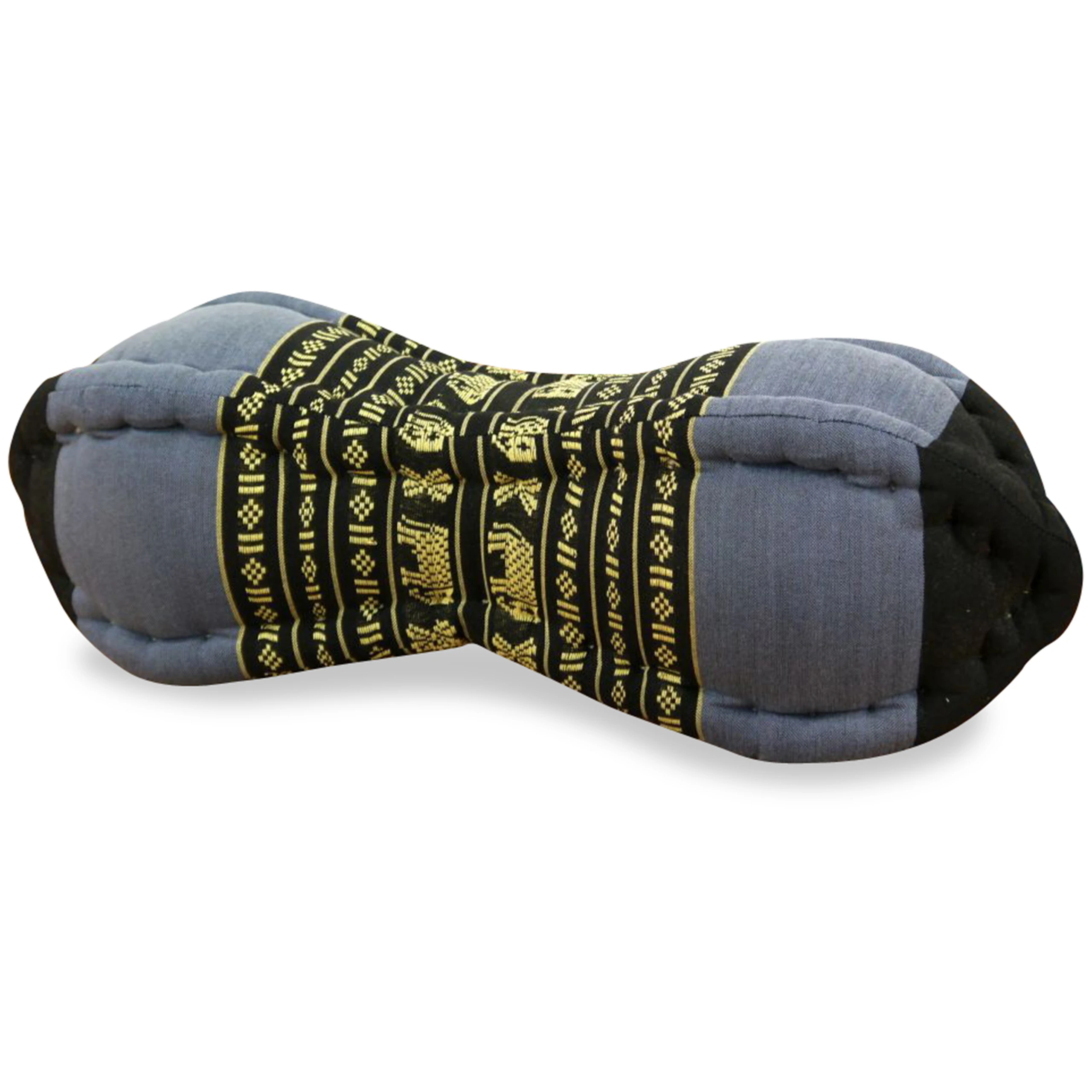 livasia Thaikussen met 3 oplegdelen voor paren XXL - 190x80x8cm - driehoekkussen klapmatras, extrabreed kapok, rugkussen plooibaar, Thaimat klapbaar, meditatiekussen (Blauw/Geel livasia Thaikussen met 3 oplegdelen voor paren XXL - 190x80x8cm - driehoekkussen klapmatras, extrabreed kapok, rugkussen plooibaar, Thaimat klapbaar, meditatiekussen (Blauw/Geel