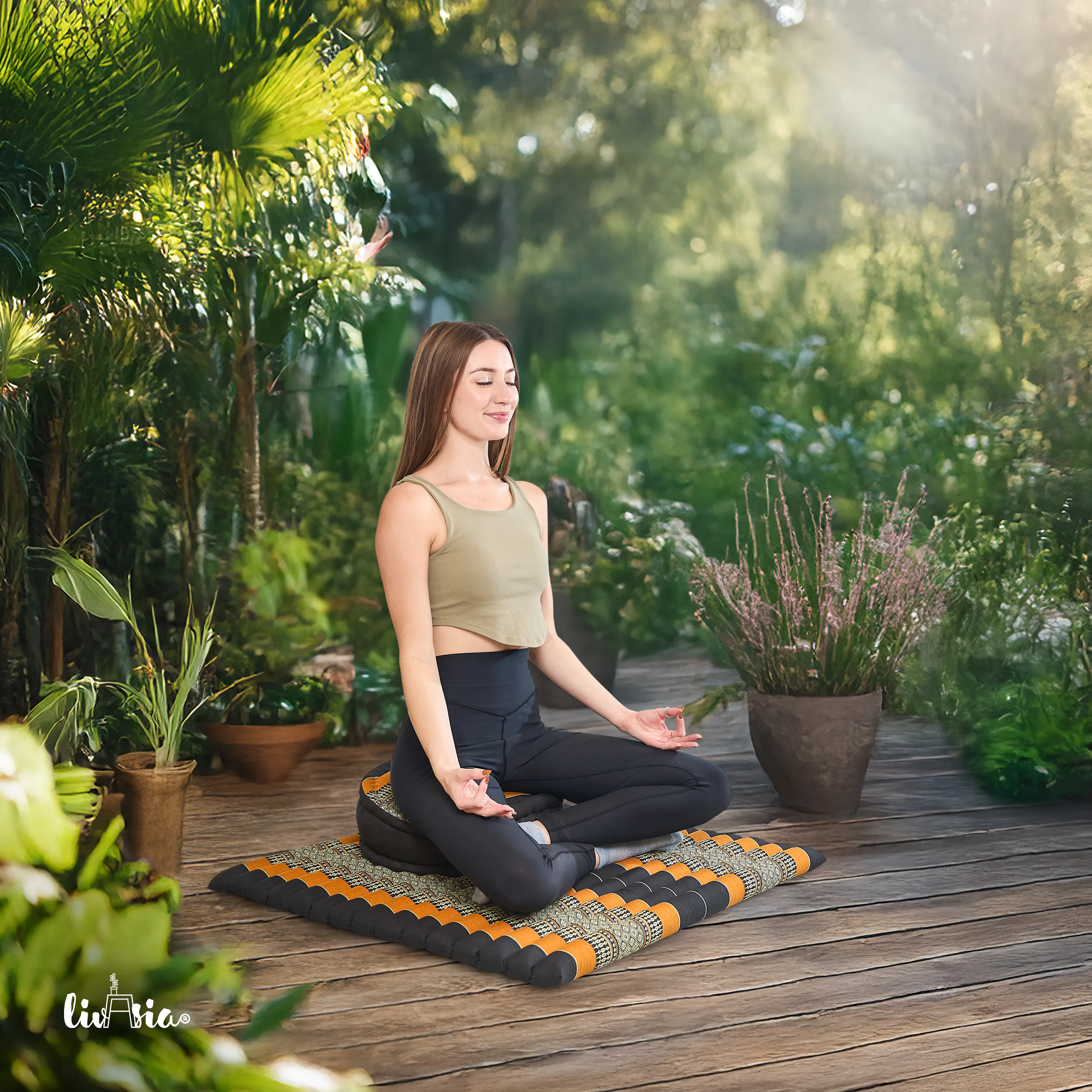 Kapok meditatiekussen set XL