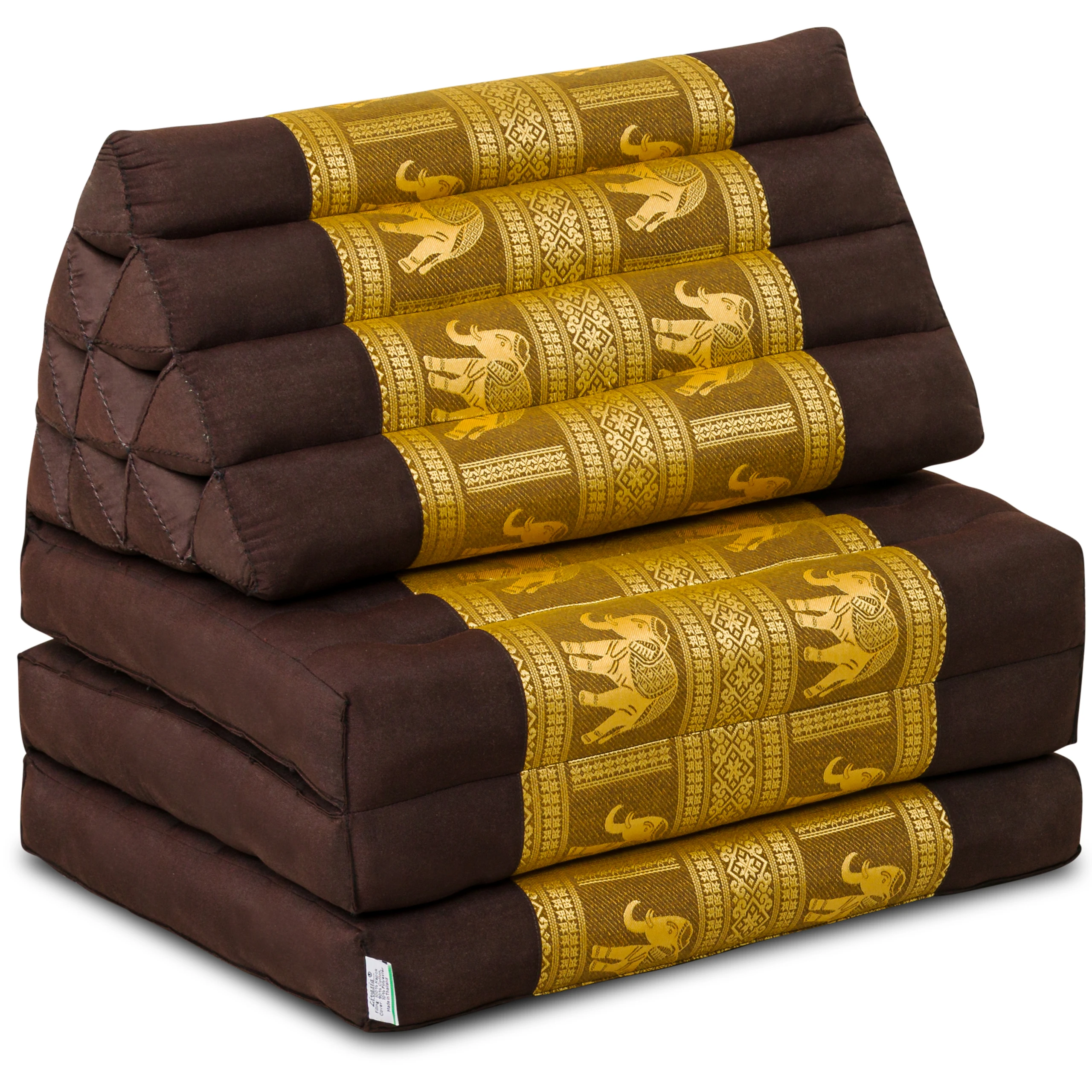 Kapok Thais kussen met 3 vloerdelen, Deluxe