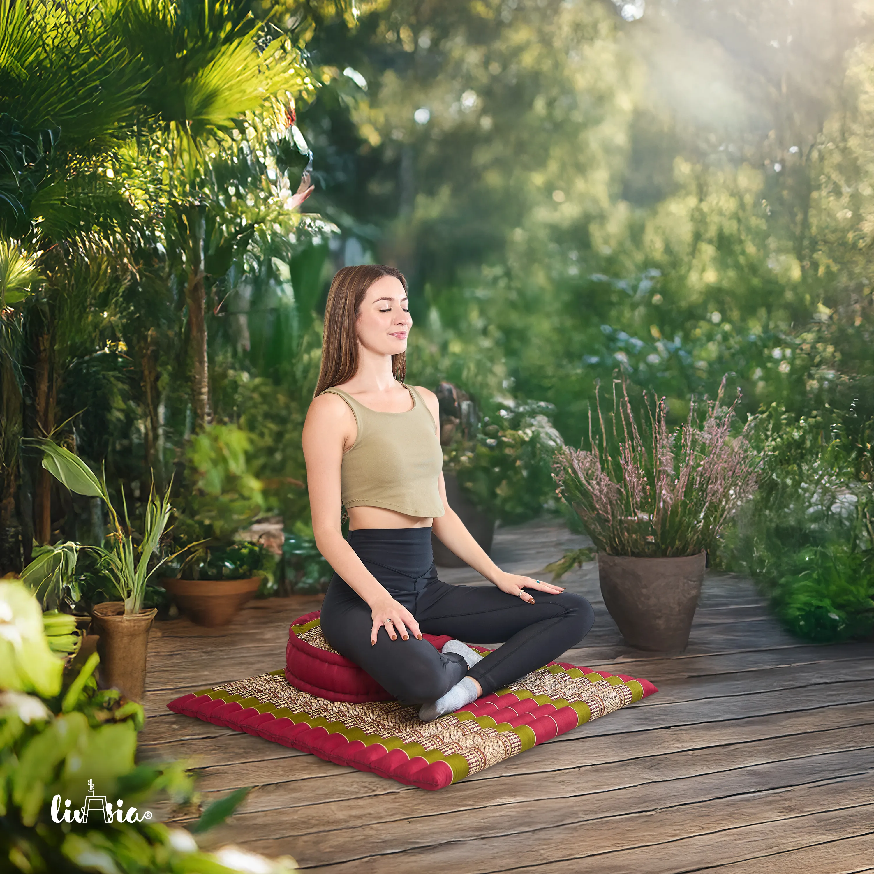 Kapok meditatiekussen set XL