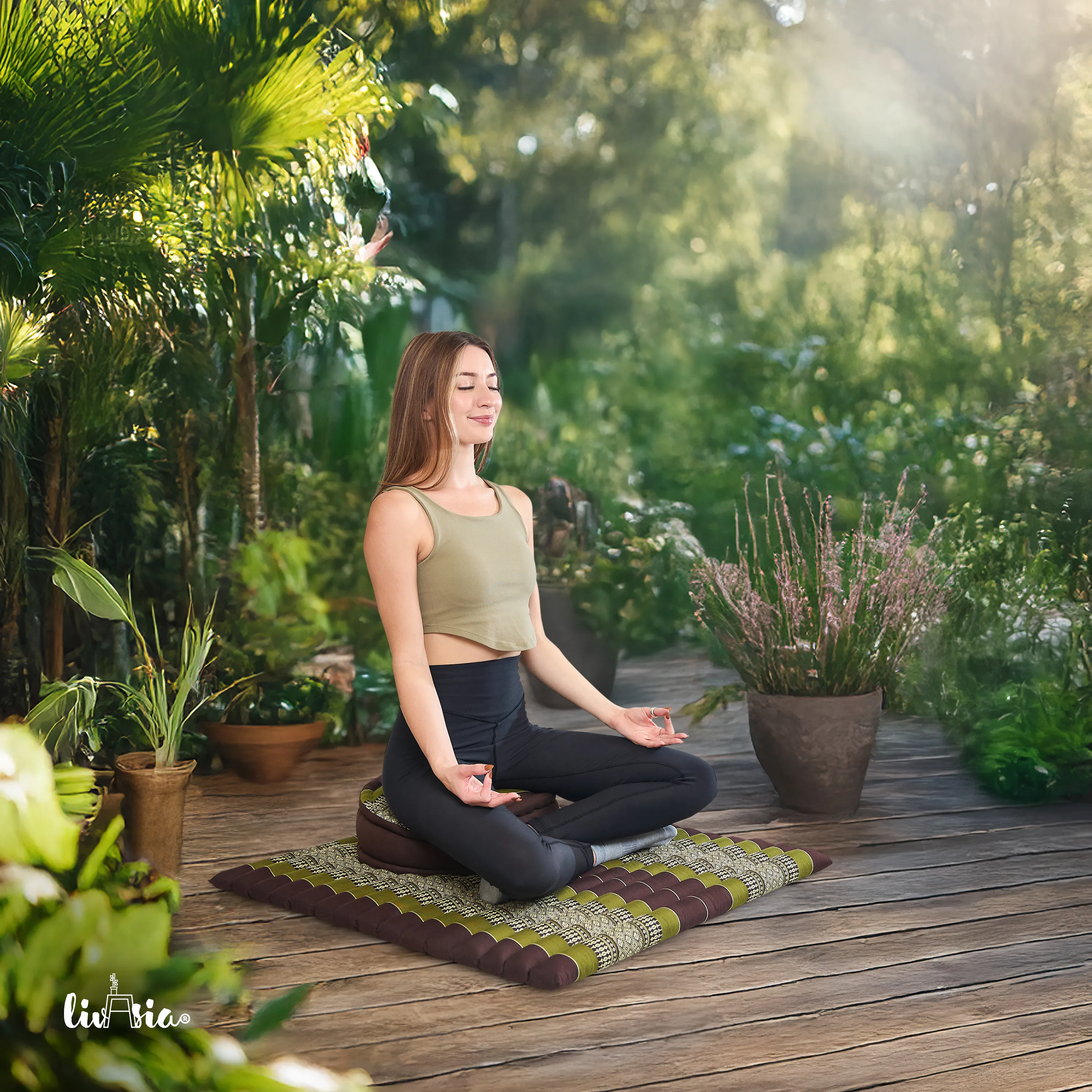 Kapok meditatiekussen set XL