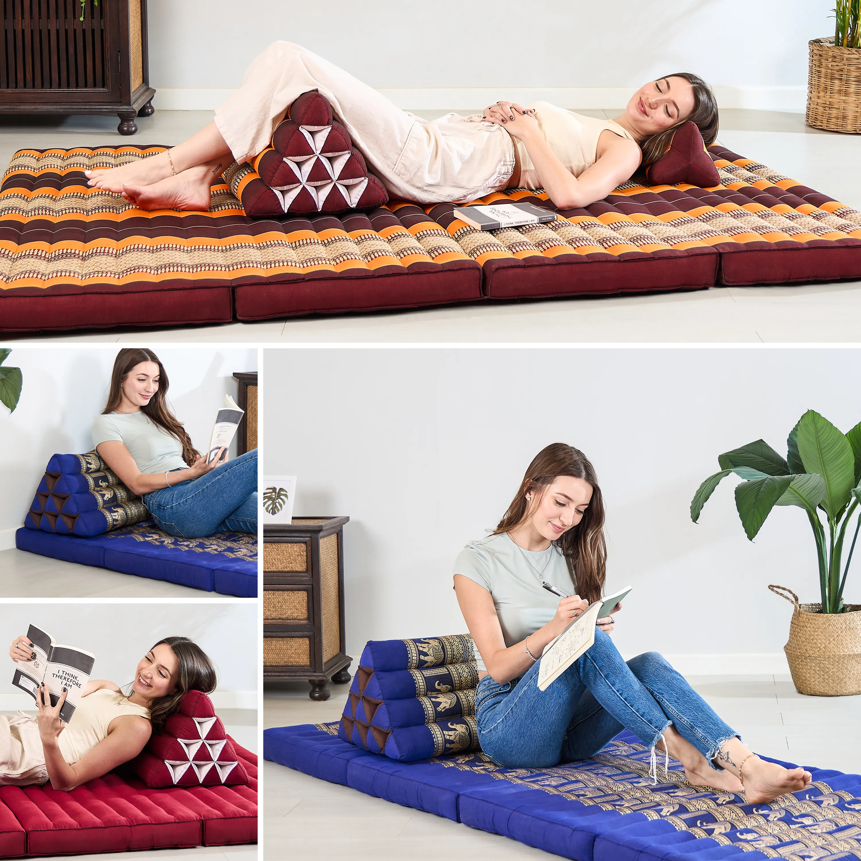 Kapok driehoekig kussen, Deluxe