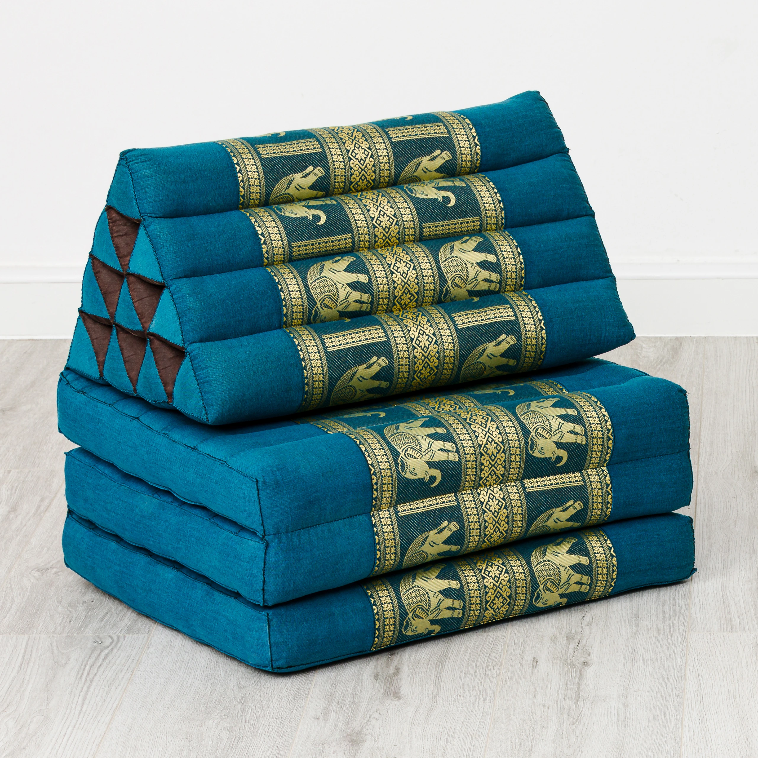 Kapok Thais kussen met 3 vloerdelen, Deluxe